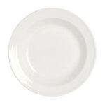 Simplicity White Rimmed Soup Plate 23cm 44cl (9" 15 1/2oz)