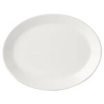 Simplicity White Oval Coupe Plate 30.5cm (12")