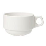 Simplicity White Slimline Stacking Cup 28.5cl (10oz)