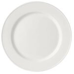 Simplicity White Slimline Plate 17.8cm (7")