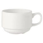 Simplicity White Slimline Stacking Cup 17cl (6oz)