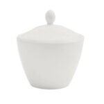 Simplicity White Harmony Covered Sugar Bowl 20cl (7oz)
