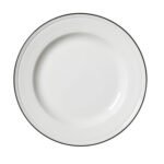 Bead Black Band Plate 25.5cm (10")