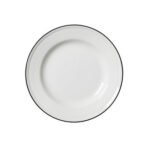 Bead Black Band Plate 20.25cm (8")