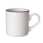 Bead Maroon Band Mug 28.5cl (10oz)