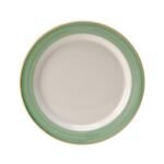 Rio Green Slimline Plate 25.5cm (10")