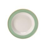 Rio Green Slimline Soup Plate 21.5cm 39.75cl (8 1/2" 14oz)