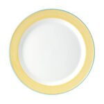 Rio Yellow Slimline Plate 23cm (9")
