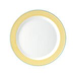 Rio Yellow Slimline Plate 20.25cm (8")