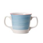 Rio Blue Double Handled Mug 28.5cl (10oz)