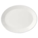 Simplicity White Oval Coupe Plate 30.5cm (12")