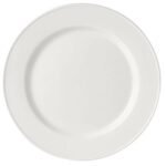 Simplicity White Slimline Plate 17.8cm (7")
