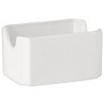 Simplicity White Sugar Packet Container 10 x 7cm 17.8cl (4 x 2 3/4" 6 1/4oz)