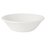 Simplicity White Oatmeal Bowl 14cm 31.25cl (5 1/2" 11oz)