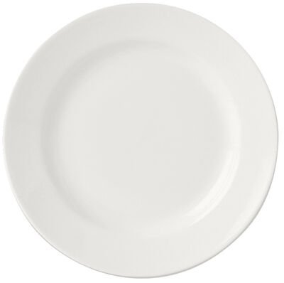 11010810-1.jpg Simplicity White Harmony Plate 32cm (12 1/2") - Image 1