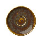 Vesuvius Amber Liv Saucer 15.25cm (6")