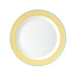 Rio Yellow Slimline Plate 20.25cm (8")
