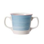 Rio Blue Double Handled Mug 28.5cl (10oz)