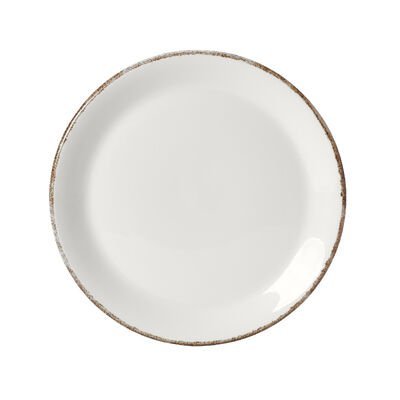 17140543.jpg Brown Dapple Coupe Plate 23cm (9") - Image 1
