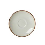 Brown Dapple Liv Saucer 12.5cm (4 7/8")