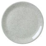 Ink Crackle Grey Coupe Plate 30cm (11 3/4")