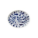 Messina Blue Oval Coupe Plate 20.25cm (8")