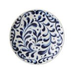 Messina Blue Coupe Plate 25.25cm (10")