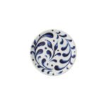 Messina Blue Coupe Plate 15.25cm (6")