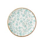Flora Aqua Coupe Plate 20.25cm (8")
