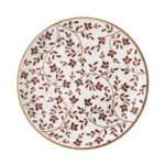 Flora Brown Coupe Plate 28cm (11")