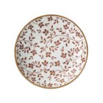 Flora Brown Coupe Bowl 21.6cm 83.5cl (8 1/2" 29 2/5oz)