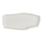White Album Geometric Tray 13 x 6 x 1.5cm (5 1/8 x 2 3/8 x 5/8")